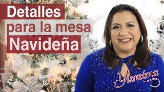 Detalles para decorar la mesa Navideña 🎄 DIY Manualidades Navideñas [upl. by Septima]