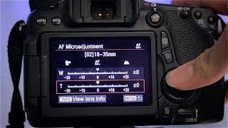 How to perform AF Microadjustment [upl. by Dnaltroc]