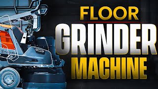 Floor Grinder Machine  Grinding Concrete Machine  Scabbler on Concrete  Business Ideas [upl. by Waers]