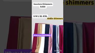 Shimmers Branded ankle shimmers for order WhatsApp9160139481 shorts ytshorts music dailly [upl. by Grazia419]