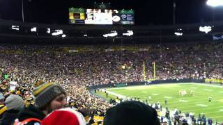 Lambeau Field quotRoll Out The Barrelquot [upl. by Loy770]