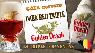 Cata cerveza GULDEN DRAAK 👍 DESCUBRE esta TRIPEL BELGA 🍺 [upl. by Marciano]