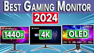 Best Gaming Monitor 2024  1440p 240hz 4K amp OLED  Best Gaming Monitors for PC PS5 XBox [upl. by Renzo]