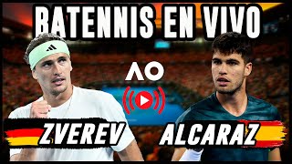 Carlos Alcaraz vs Alexander Zverev  Abierto de Australia 2024  Reaccionando en vivo [upl. by Nitsyrk18]