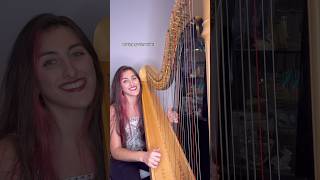 harp harpist harpcover cover singing singer corbynbesson ​⁠corbynbesson NOTD [upl. by Nybbor176]