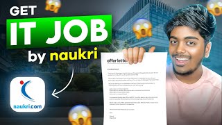 Strategy to get IT job by Naukri 😱  How to use Naukri app in Tamil [upl. by Modestine]