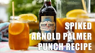 Spiked Arnold Palmer Punch Recipe [upl. by Iknarf461]