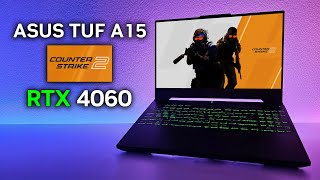 RTX 4060 Laptop  Counterstrike 2  Asus TUF A15  FSR [upl. by Leonard]