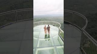 Glass Bridge 📍Mini Ooty Malappuram ✨ Mistyland kerala malappuram glassbridge [upl. by Janene]