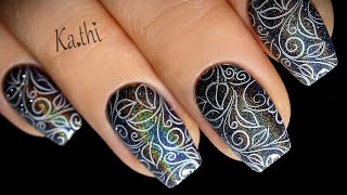 Nägel einfach selber machen Anleitung für Anfänger  Herbst Nageldesign  Nailart [upl. by Aneladgam]