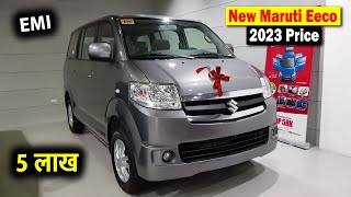 2023 Maruti Suzuki Eeco  New Maruti Eeco Top Model  Price Specification and Review [upl. by Freberg688]