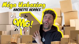 MEGA UNBOXING toutes les sorties de mars  Hachette Heroes [upl. by Raual]