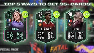 TOP 5 WAYS To Get 95 Cards In MadFUT 22 [upl. by Pinette]