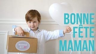 Cadeau Fête des Mères  Coffret Cadeau Maman je taime [upl. by Freudberg]