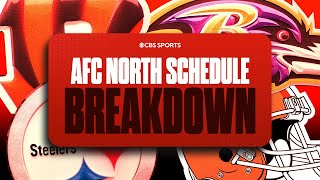 2024 NFL schedule breakdown for EVERY TEAM in the AFC North  CBS Sports [upl. by Ferdinanda]