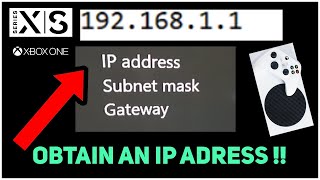 Xbox Series X S How to Obtain IP Address [upl. by Adnamas]