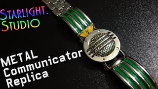 StarlightStudios METAL Power Rangers Communicator Replica Review [upl. by Calli731]