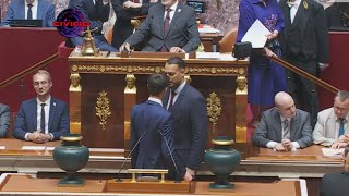 Des députés à 2 doigts den venir au main ils refusent de serrer la main au RN [upl. by Anemolif204]