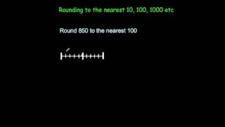 Rounding to the nearest hundred  Corbettmaths [upl. by Anyer951]