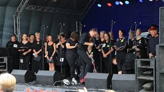 COMMONERS CHOIR  WIGAN DIGGERS FESTIVAL 2018 [upl. by Ikey]