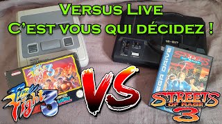 🔴 Stream Versus 🔸 FINAL FIGHT 3 Super Nintendo 🆚 STREETS OF RAGE 3 Sega Megadrive [upl. by Derrek]