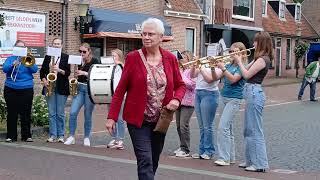 Braderie in Delden super leuk 🎺🎷🥁🎙🎵🎼 [upl. by Tzong918]