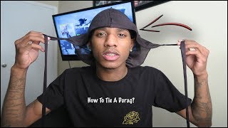 How to Tie a Durag With Coarse Hair [upl. by Aytnahs]