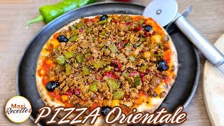 Pizza Orientale  Recette Facile et Rapide [upl. by Einyaj]