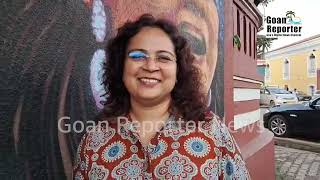 Goan Reporter News Goan Fadista Sonia Shirsat comments on International Youth Day [upl. by Ribaj]