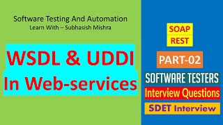 02  What Is WSDL and UDDI in web services [upl. by Nara]