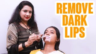 How to Lighten Dark Lips  Naturally  Home remedies [upl. by Hendon]