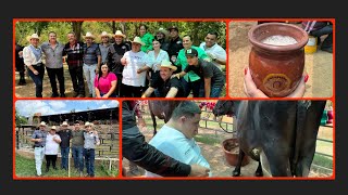 ORDEÑANDO 2 VACAS EN EL CAMPESTRE EN LA HERRADURA 🐮🥛ranchero95 [upl. by Peery]