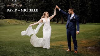 Canmore Golf Club Wedding  David  Michelle [upl. by Llenrep]