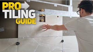 The Absolute Bathroom Tiling Guide  Large Porcelain Tiles [upl. by Enert780]