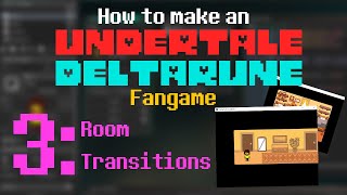 How to make an UNDERTALEDELTARUNE Fangame in Gamemaker Studio 2  Part 3 [upl. by Nosreme]