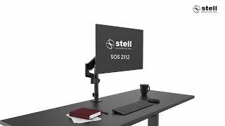 Monitor desk mount SOS 2112 [upl. by Refynnej260]