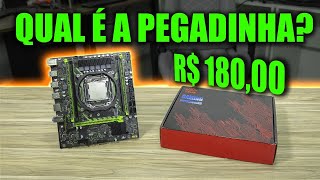 ANÁLISE DA PLACA MÃE DE XEON MAIS BARATA DE TODAS ZSUS X99 P4 [upl. by Hyps]