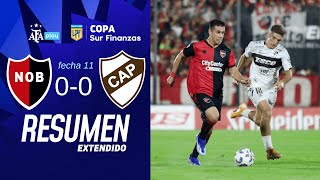 Newells vs Platense  CopaLPF  Resumen Extendido  Fecha 11 [upl. by Anelec]