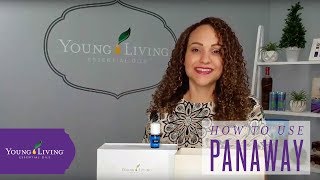 How To Use PanAway Essential Oil Blend by Young Living [upl. by Neirrad]