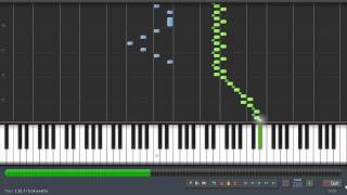 Rimsky Korsakov  Flight Of The Bumblebee 20 Speed Piano Tutorial Synthesia  Sheet Music amp MIDI [upl. by Mayhs]