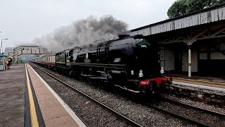 Steam Dreams Tour to Cardiff 34046 Braunton 16th September 2023 [upl. by Aros]