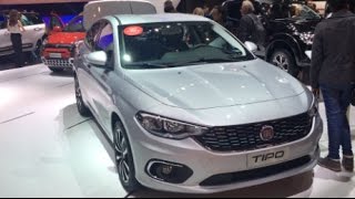 Fiat Tipo Sedan 2016 In detail review walkaround Interior Exterior [upl. by Artemisa]