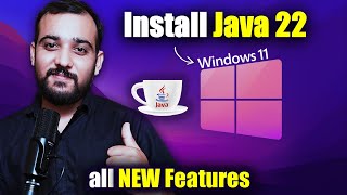 How to install Java 22 on Windows 11  Update amp Install New Java JDK 22  Easy Steps 🚀 [upl. by Rysler]