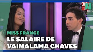 Vaimalama Chaves dévoile son salaire de Miss France 2019 [upl. by Ehrman]