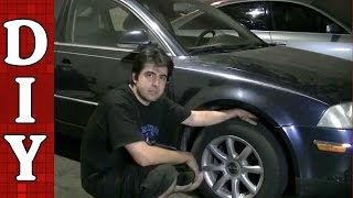 How to Remove and Replace a CV Axle  VW Passat Audi A4 A6 [upl. by Nogaem96]