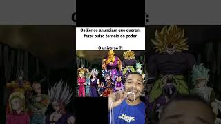 Torneio do poder 2 como daria certo react dragonballsuper [upl. by Gapin]