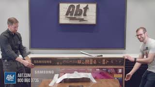 Unboxing Samsung 2018 QN65Q7FN 4K QLED [upl. by Champaigne]