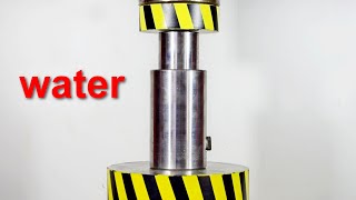 HYDRAULIC PRESS VS WATER [upl. by Giuseppe253]