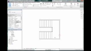 Didacticiel Revit 2013  Nouveautés  représentez un escalier sur trois niveauxmp4 [upl. by Cate]