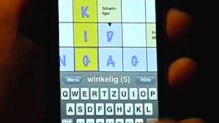 Kreuzworträtsel Pro  iPhone App von Freizeit Revue [upl. by Marozik]
